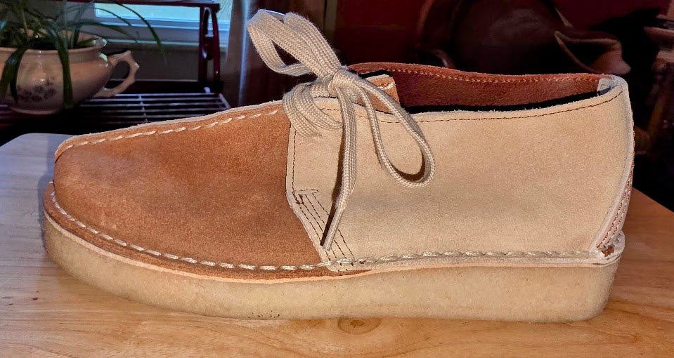 Clarks Originals Wallabee Suede Desert Boots Tan/Beige