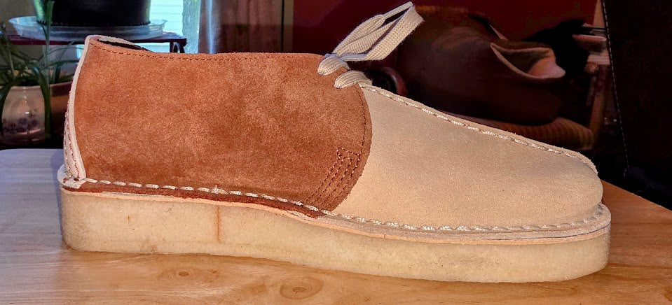 Clarks Originals Wallabee Suede Desert Boots Tan/Beige