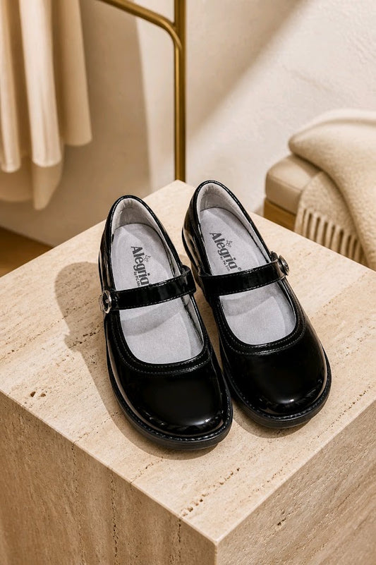 Alegria Paloma Patent Leather Mary Jane Sz 37/7.5