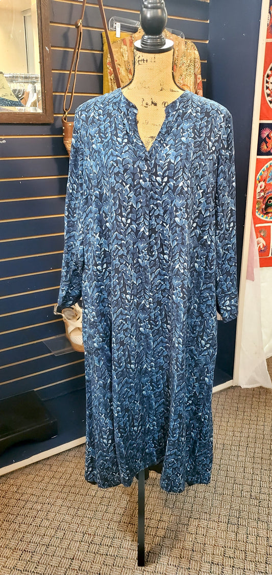 Pure Jill Shift Dress Sz Large