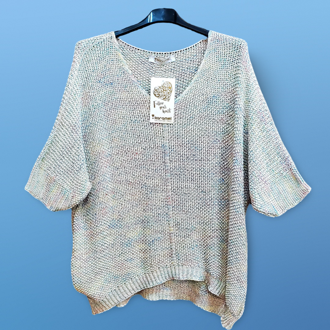 Karamel Collection Sprinkle Sweater SZ OSFM