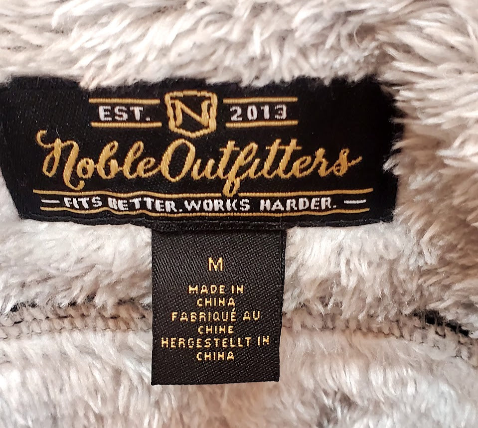 Noble Outfitters Flannel Plaid Jacket Sz Medium