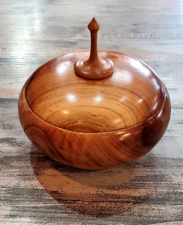 Lidded Cherry Bowl