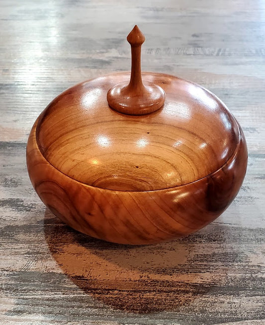 Lidded Cherry Bowl
