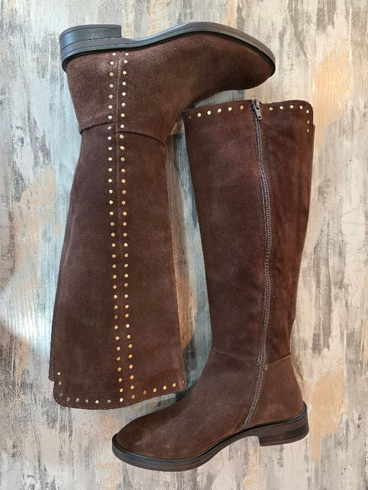 Steven Natural Comfort Zoe Suede Boots Sz 8M