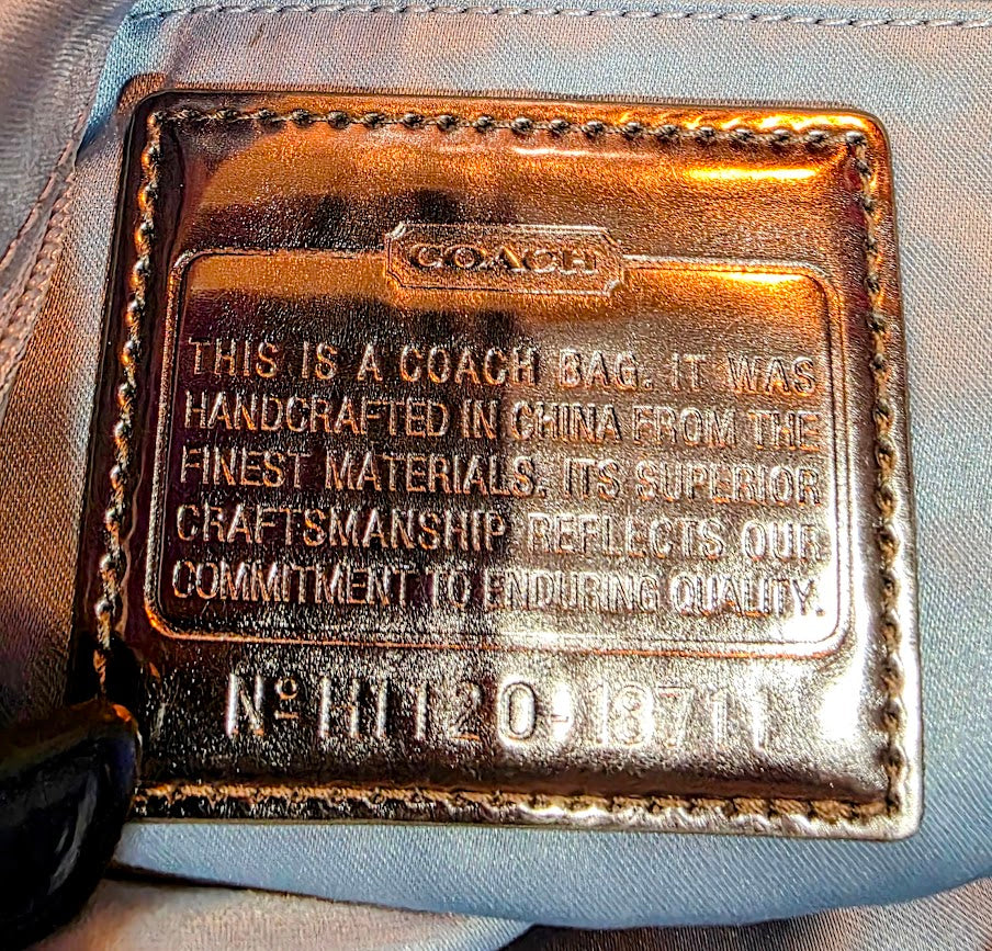 Coach Jacquard Tote H1120-18711