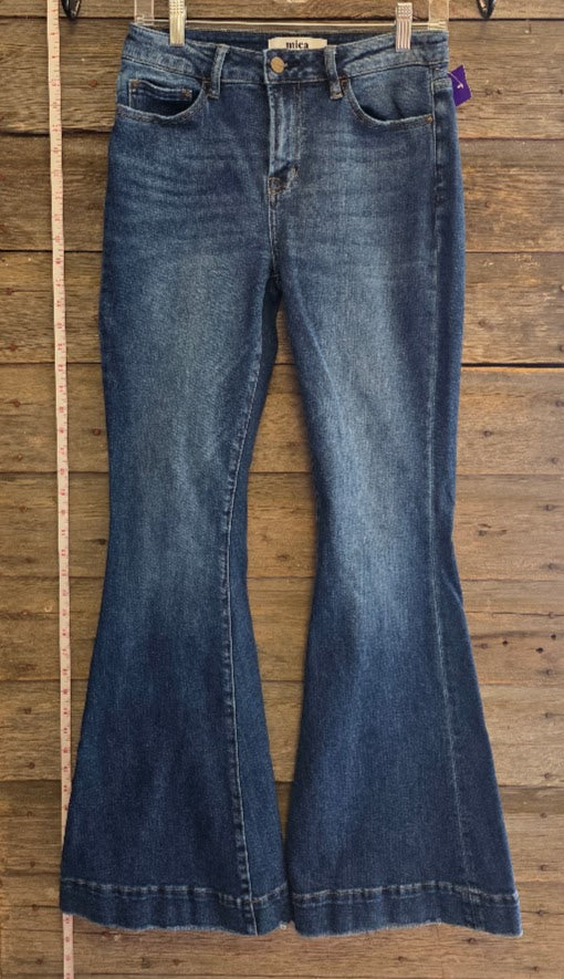 Mica Flare Bottoms Denim Jeans Sz 27