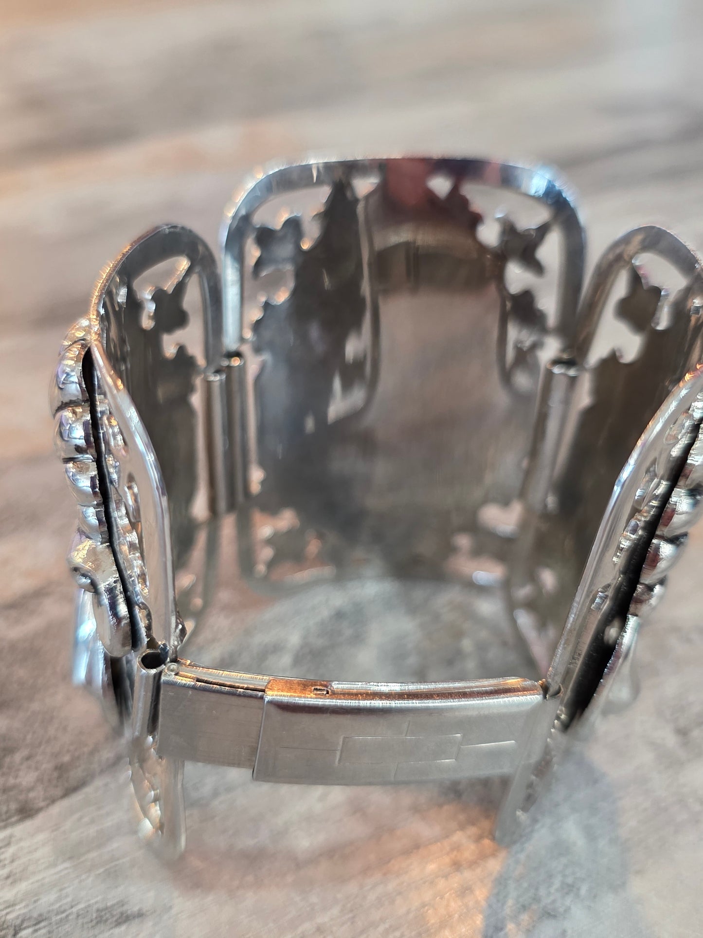 Art Nouveau 1960's Cuff Style Bracelet