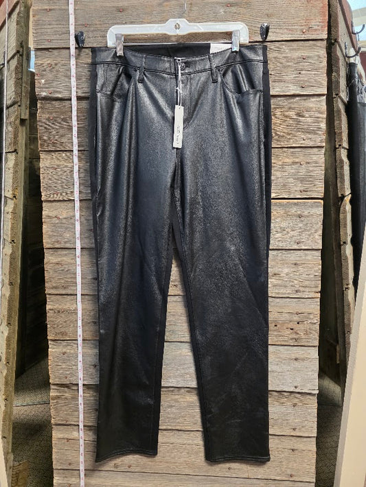 Chico's Faux Leather Pants Sz 14T