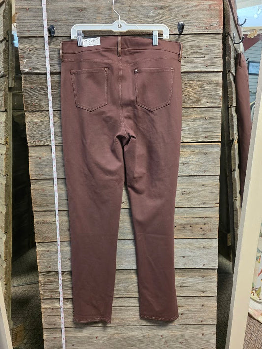 Chico's Faux Leather Pants Sz 14T