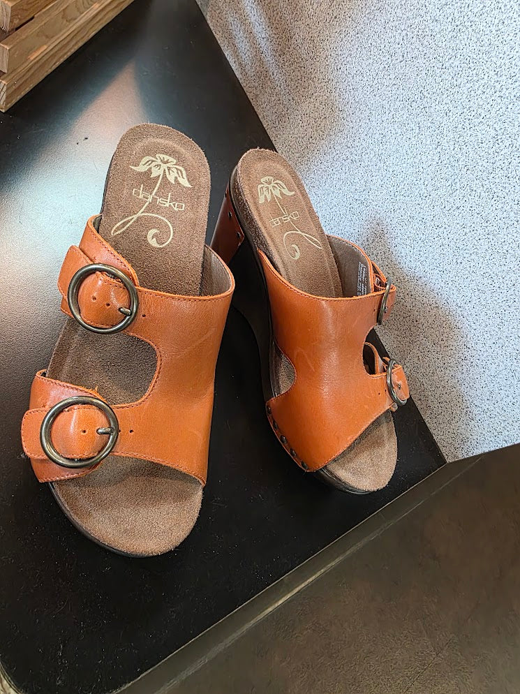 Dansko Fern Slide Sandals Sz 37