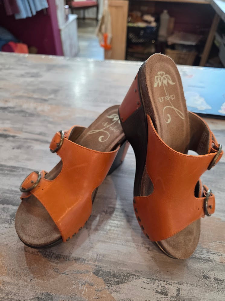 Dansko Fern Slide Sandals Sz 37
