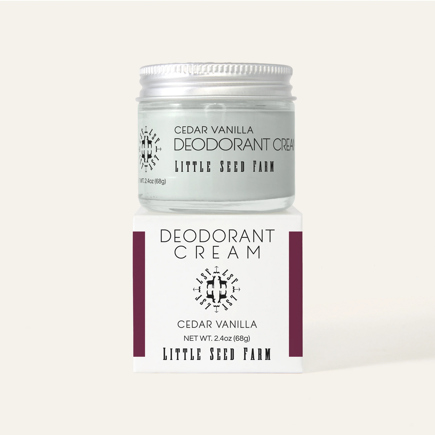 Little Seed Farms Cedar Vanilla Deodorant Cream
