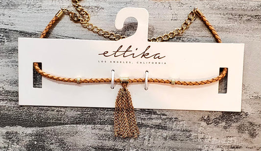 Attika Tassel Choker Necklace