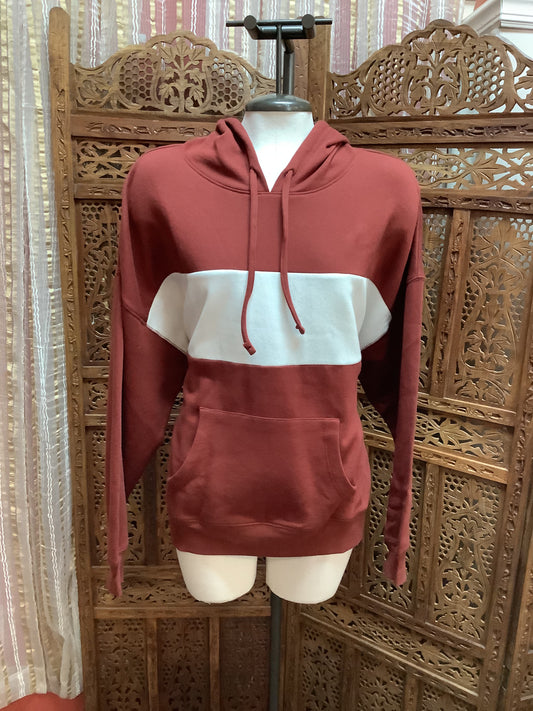 Abound Two Tone Hoodie W/Kangaroo Pocket Sz Large NWT