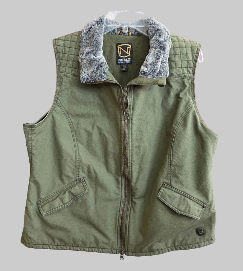 Noble Outfitters Canvas Vest Sz 2X