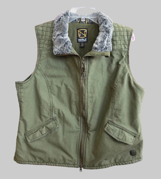Noble Outfitters Canvas Vest Sz 2X