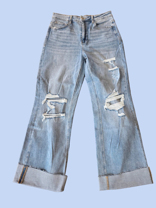 Lovervet by Vervet Distressed Jeans Sz 11