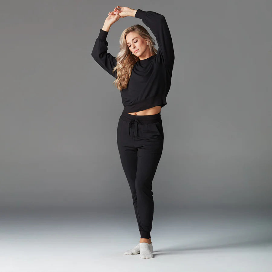 Tavi High Waisted Joggers - Light Olive