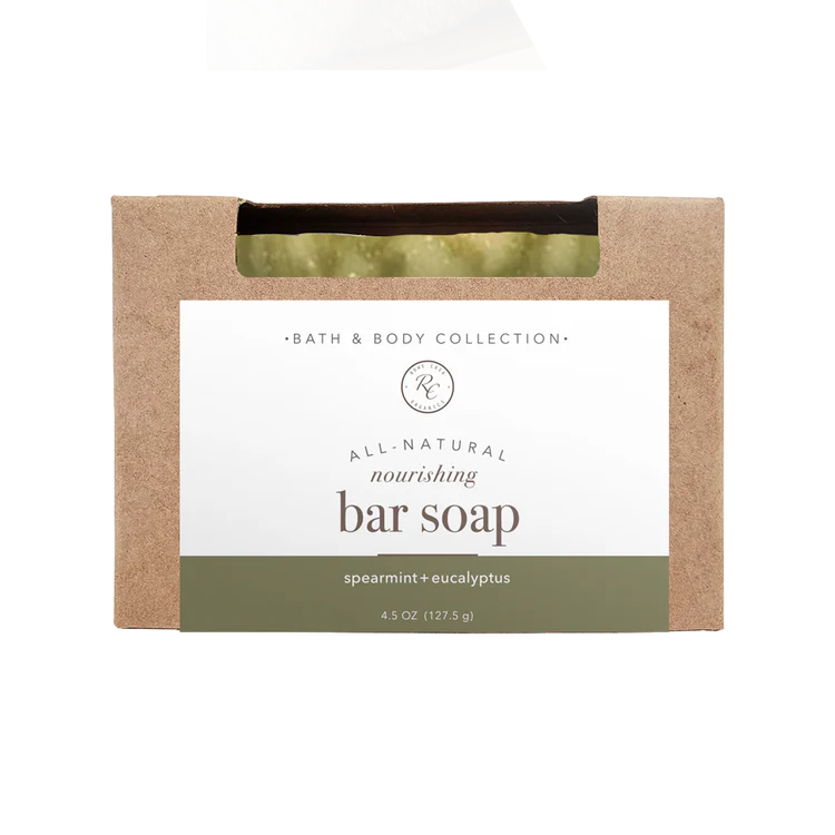 Bar Soap Spearmint+ Eucalyptus 4.5oz Rowe Casa Organics