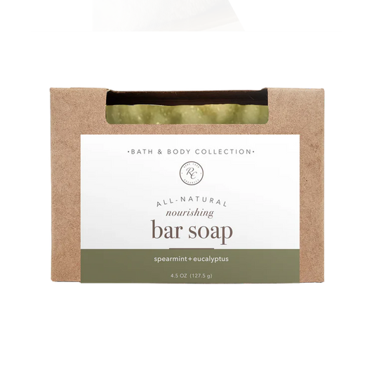 Bar Soap Spearmint+ Eucalyptus 4.5oz Rowe Casa Organics