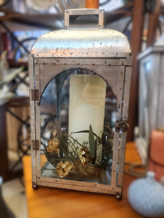 Metal Candle Lantern