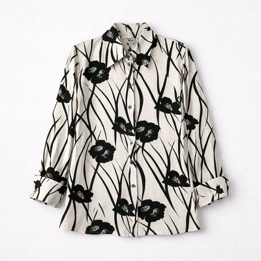 Dorman Vintage Silk Blouse Sz Medium