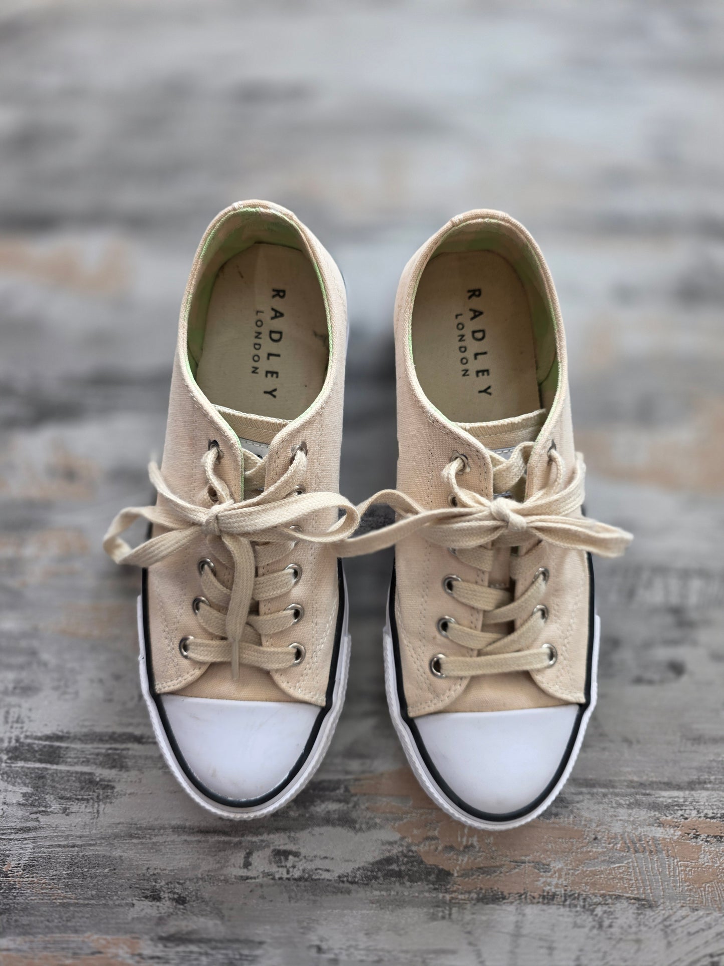 Radley Canvas Sneakers Sz 7