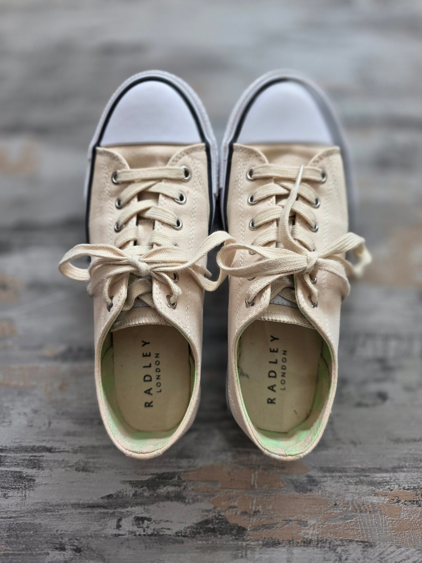 Radley Canvas Sneakers Sz 7