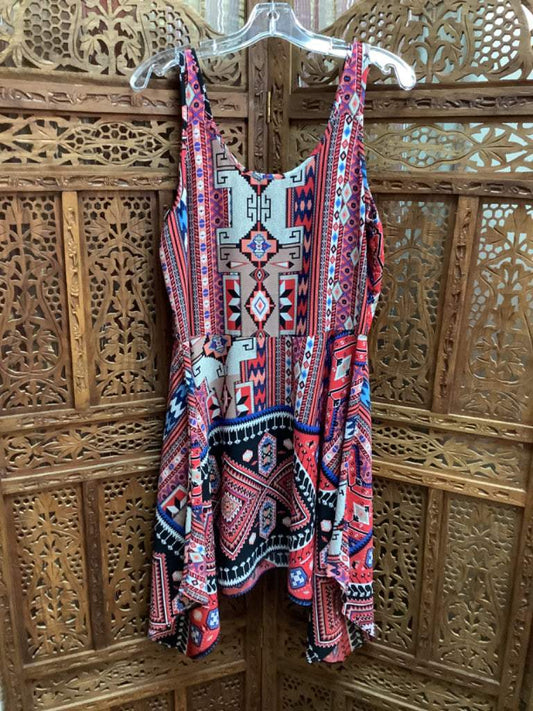 Wrangler Southwestern Print Dress Sz Large