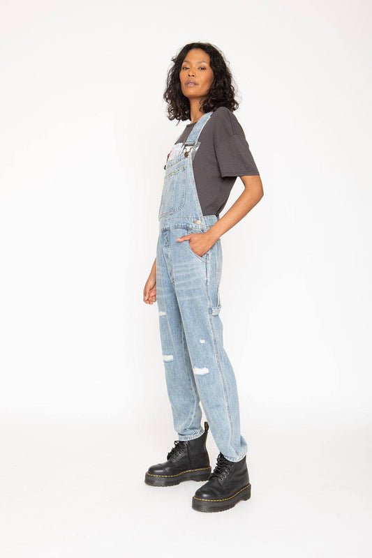 Sandrine Rose Overalls Style #R1001-D113 Size Large
